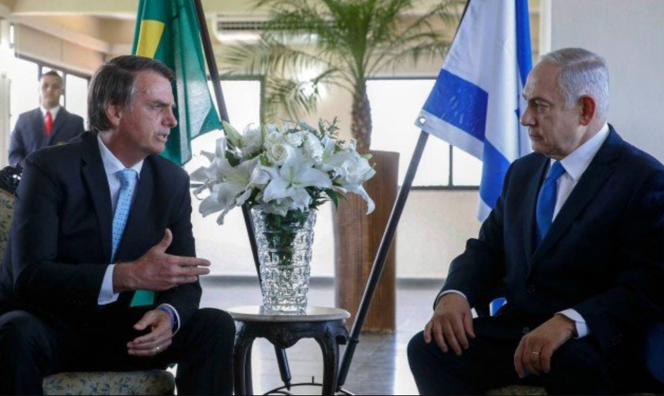 Presidente Bolsonaro recebeu o presidente de Israel no início do ano.