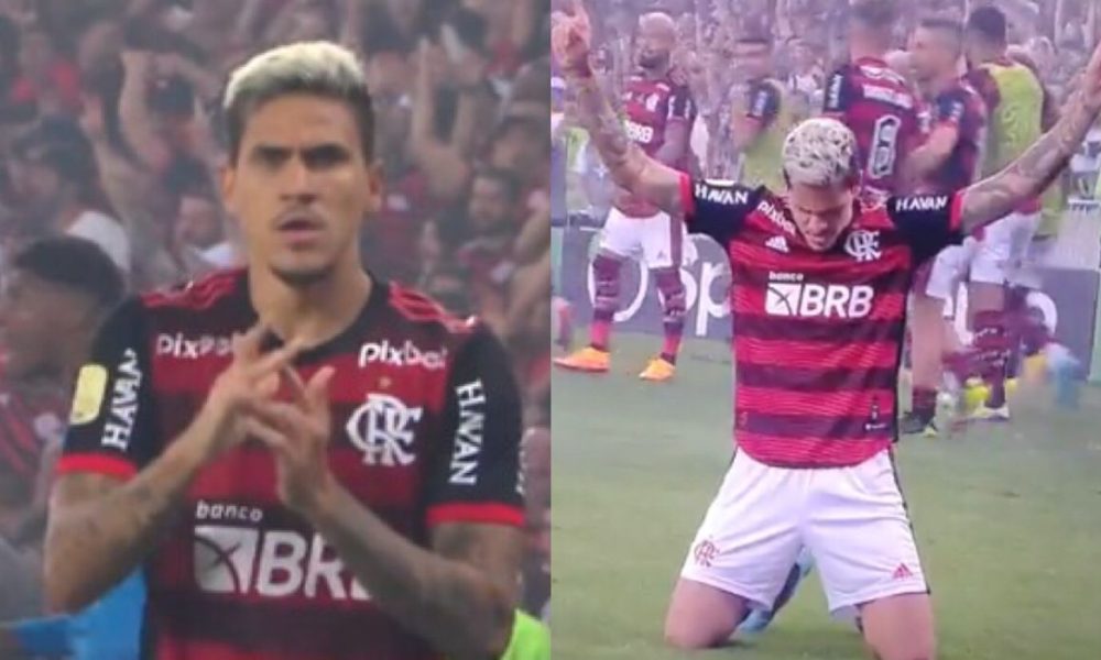 Pedro comemora gol pelo Flamengo em Libras e explica o significado; confira  - Flamengo - Extra Online